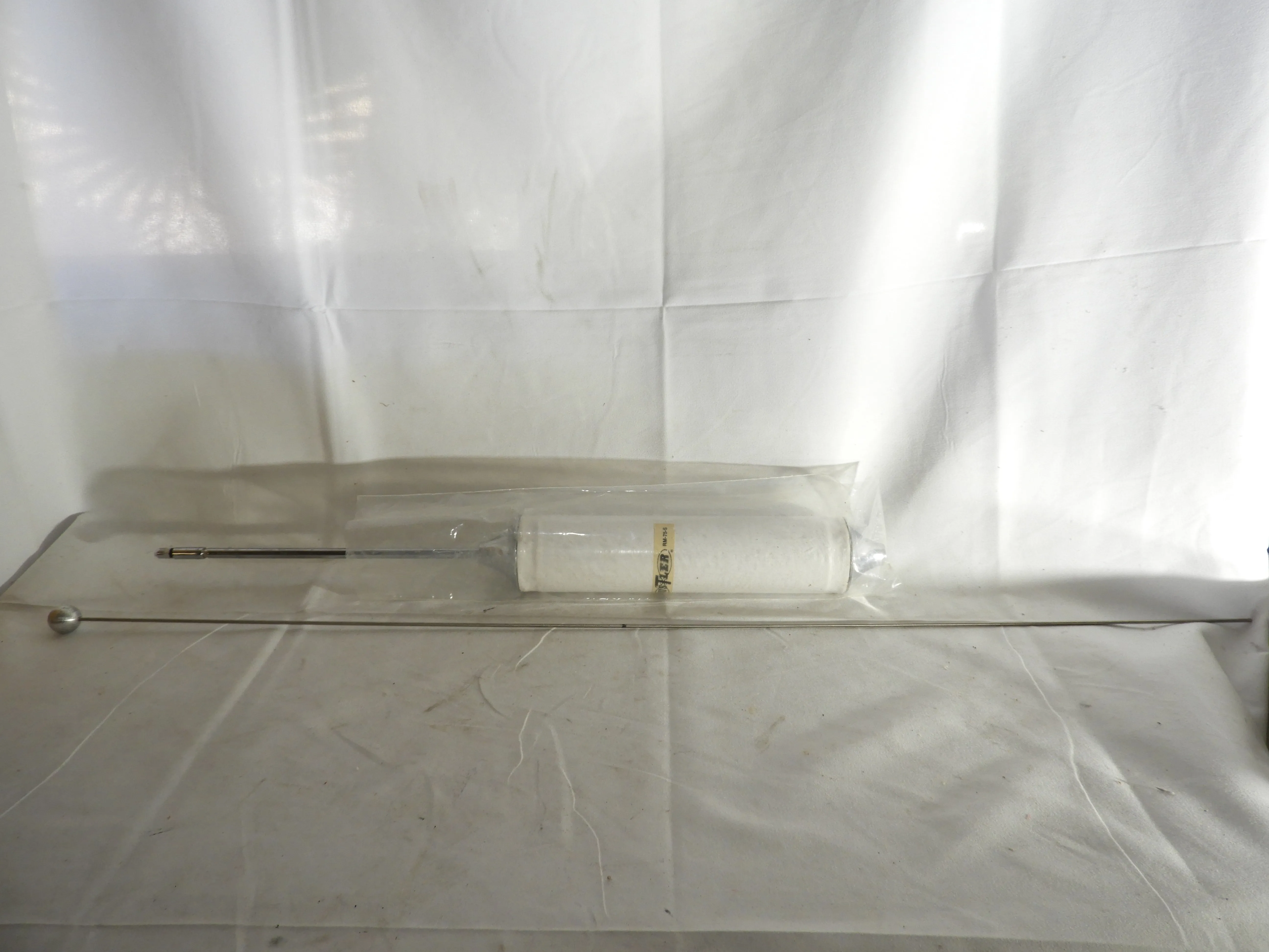 Hustler RM-75-S Super Resonator 75 Meter Ham Radio Mobile Antenna NOS